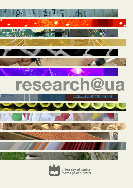 Capa do número 1 de 2010 da revista research@ua